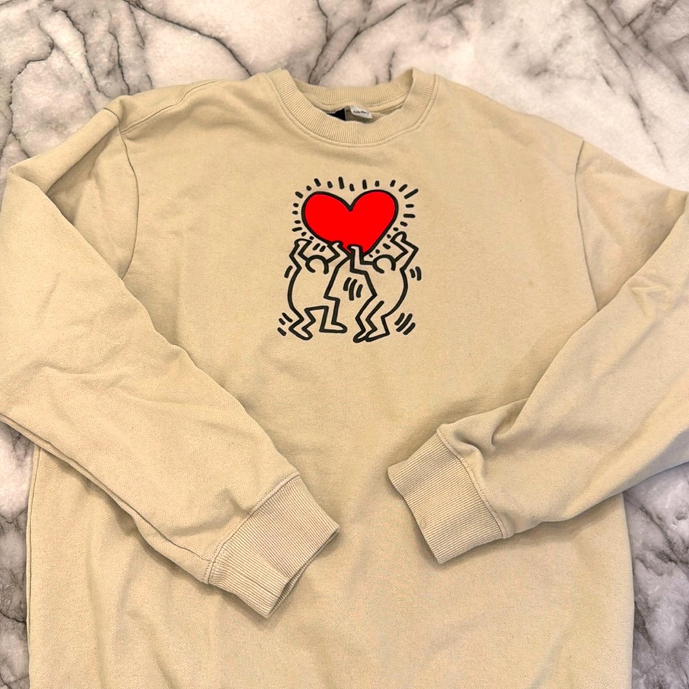 H and M Keith Haring Sweatshirt
